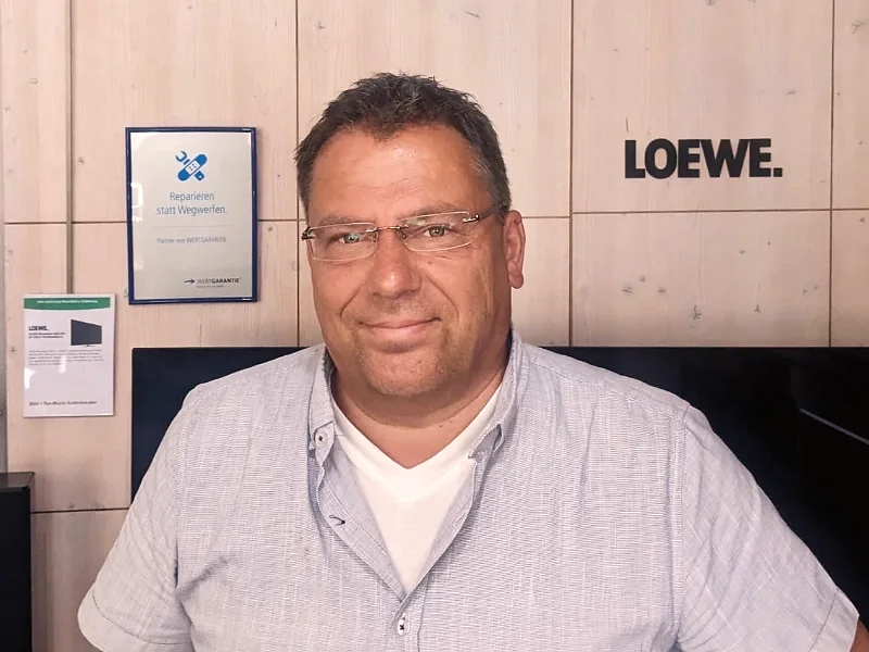Mario Schirdewahn, Inhaber bild+ton Braunschweig – TV & HiFi Geschäft Stobenstraße 15