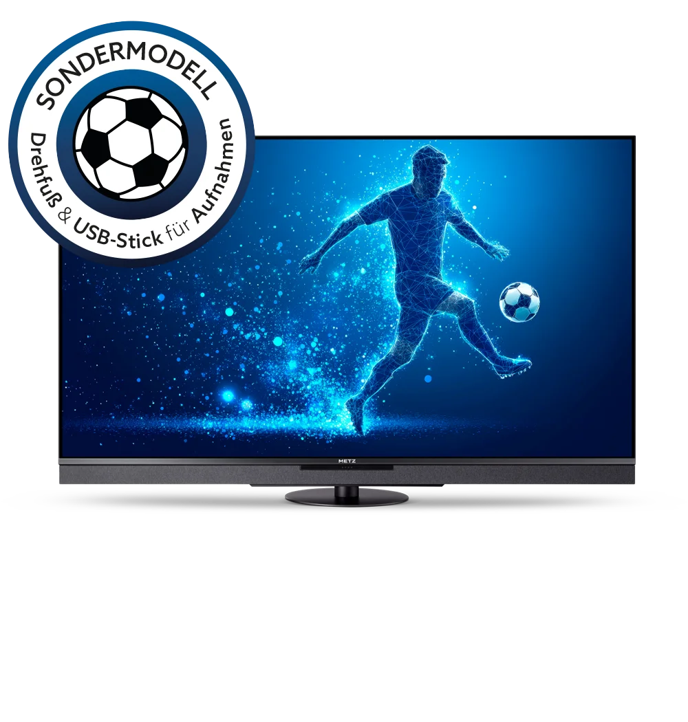 Metz Blue 43MQF8101 – WM 2026 Sonder-Aktion bild+ton Braunschweig